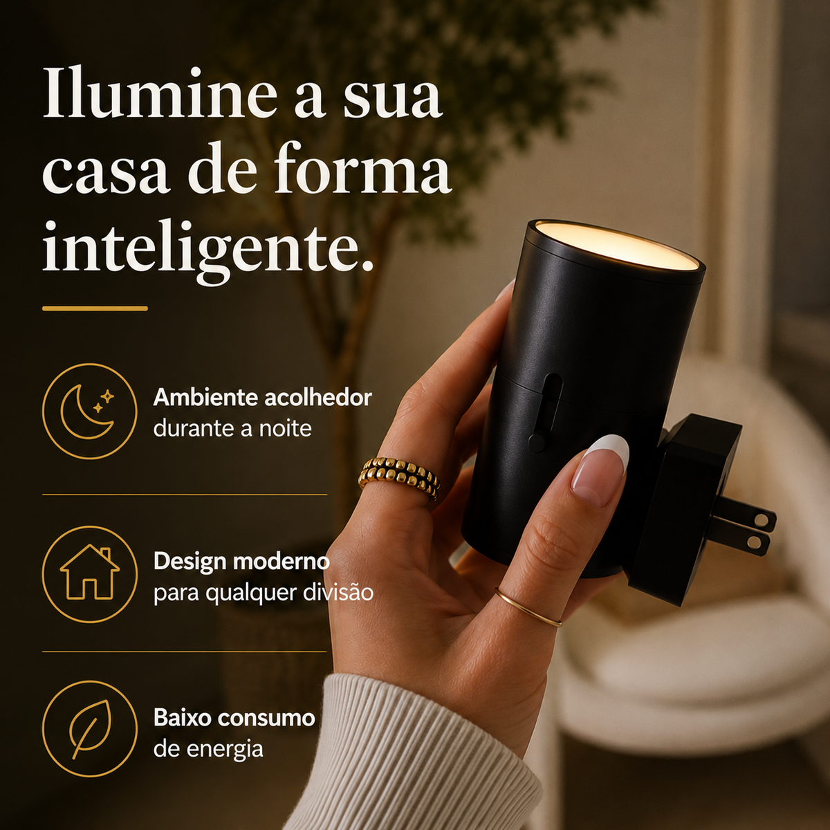A luz perfeita, no momento certo.