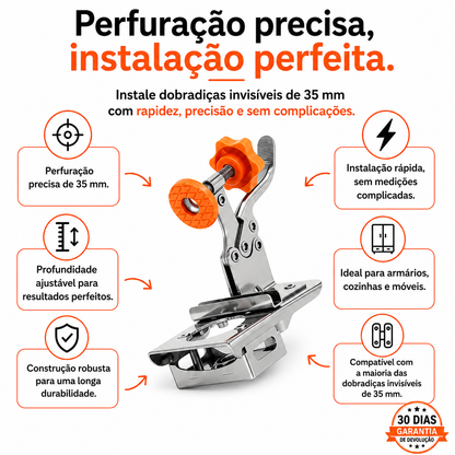 Gabarito de perfuração