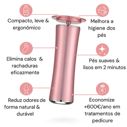 O essencial para pés suaves - Kit de beleza para pés